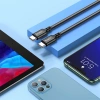 Кабель Hoco X14 TYPE-C TO TYPE-C(52215) USB Type-C (m)-USB Type-C (m) 1м черный