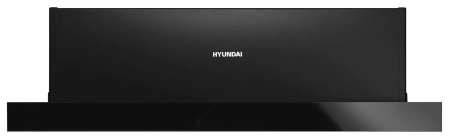 Вытяжка встраиваемая Hyundai HBH 6236 BG черный управление: кулисные переключатели (1 мотор)