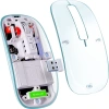 Мышь Defender Ixes MM-999 прозрачный оптическая 2400dpi silent беспров. BT/Radio USB 4but (52999)