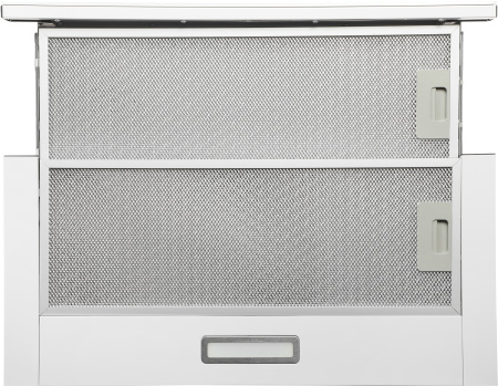 Вытяжка встраиваемая Hyundai HBH 6230 W белый управление: кулисные переключатели (1 мотор)