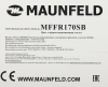 Морозильная камера Maunfeld MFFR170SB черный