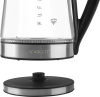 Чайник электрический Scarlett SC-EK27G55 1.7л. 2200Вт черный/серебристый корпус: стекло