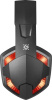 Наушники с микрофоном Defender Warhead G-370 черный/красный 2м накладные оголовье (64037)