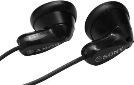 Наушники вкладыши Sony MDR-E9LP 1.2м черный проводные (MDR-EX9LP)