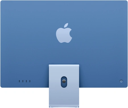 Моноблок Apple iMac A3137 24" 4.5K M4 10 core (4) 16Gb SSD256Gb 10 core GPU macOS WiFi BT 143W клавиатура мышь Cam синий 4480x2520