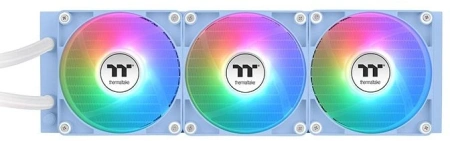 Система водяного охлаждения Thermaltake TH360 V2 Ultra ARGB Soc-AM5/AM4/1200/1700/1851 голубой 4-pin 25.8dB Al+Cu LCD Ret (CL-W420-PL12BU-A)