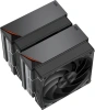 Устройство охлаждения(кулер) PcCooler RZ620 Soc-AM5/AM4/1151/1200/2066/1700 серебристый/черный 4-pin 28-32dB Al+Cu 270W Ret (RZ620-XXNWNX-GL)