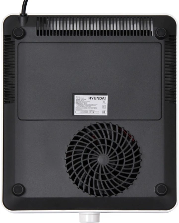 Плита Индукционная Hyundai HYC-0105 белый стеклокерамика (настольная)