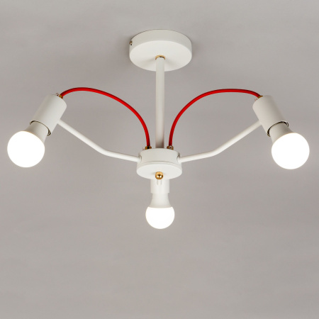 Люстра Hiper Siena H002-3 потолоч. белый/золотистый