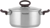 Кастрюля Rondell Tierno RDS-1593 4.8л. d=24см (с крышкой) стальной
