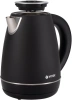 Чайник электрический Vitek VT-1161 1.7л. 2200Вт черный корпус: сталь