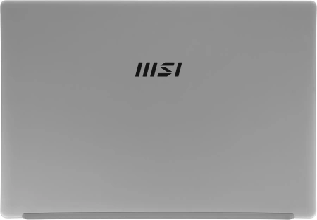 Ноутбук MSI Modern 14 C12M-239RU Core i5 1235U 8Gb SSD512Gb Intel Iris Xe graphics 14" IPS FHD (1920x1080) Windows 11 Home silver WiFi BT Cam (9S7-14J111-239)