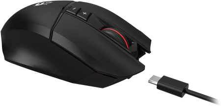 Мышь A4Tech Bloody R36 Ultra черный оптическая (12000dpi) беспроводная USB (7but)