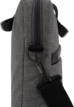 Сумка для ноутбука 14.5" Digma N-370 серый/черный полиэстер (N370GBK)