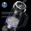 Чайник электрический Polaris PWK 1725CGLD 1.7л. 2200Вт серебристый матовый корпус: стекло/металл