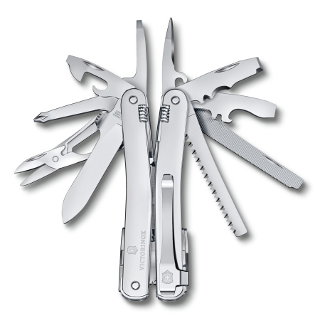 Мультитул Victorinox SwissTool Spirit MX Clip (3.0224.MKB1) 105мм 24функц. серебристый блистер