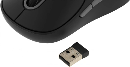 Мышь Xiaomi Wireless Mouse 3 черный оптическая 1200dpi silent беспров. BT/Radio USB для ноутбука 4but (BHR8913GL)