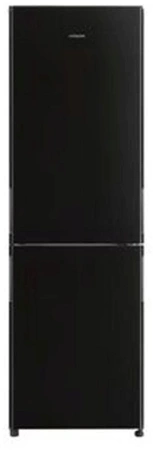 Холодильник Hitachi R-BG410PUC6 GBK 2-хкамерн. черный стекло
