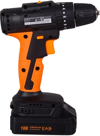 Дрель-шуруповерт Вихрь ДА-18Л-2КУ/Б аккум. патрон:быстрозажимной (кейс в комплекте) (72/14/23)