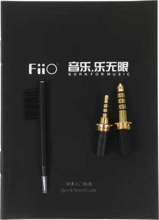 Наушники вкладыши Fiio FH5S 1.2м черный/медный проводные в ушной раковине (80001473)