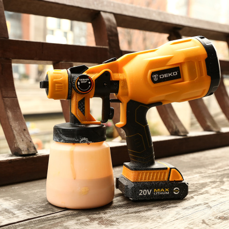 Краскопульт Deko DKSG20K2 120Вт бак:800мл 100-200мл/мин