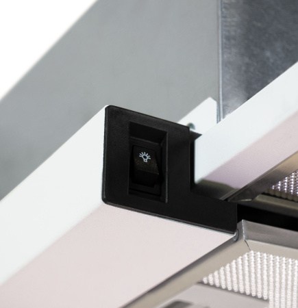 Вытяжка встраиваемая Lex Honver 2M 600 WHITE белый управление: кнопочное (2 мотора)