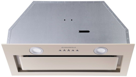 Вытяжка встраиваемая Maunfeld TRAPEZE 602IG бежевый управление: кнопочное (1 мотор)