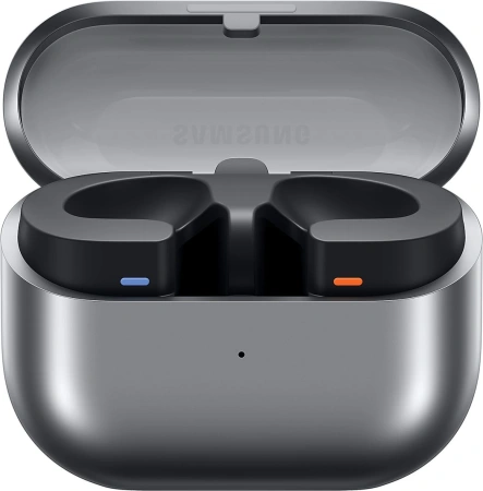 Гарнитура вкладыши Samsung Galaxy Buds 3 серебристый беспроводные bluetooth в ушной раковине (SM-R530NZAACIS)