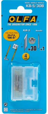 Лезвие Olfa OL-KB-5 4мм лезв.30шт