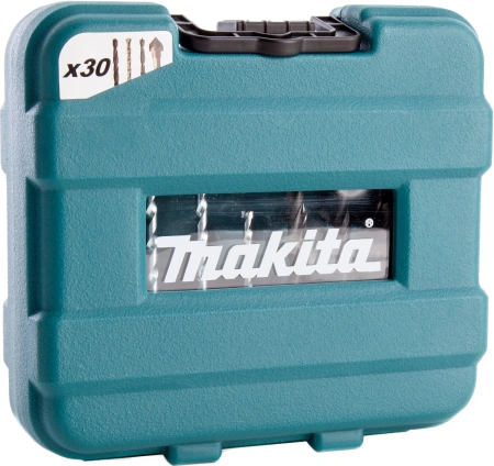 Набор бит и сверл Makita Square (D-47204) по дер/мет/кирп (30пред.) для шуруповертов/дрелей
