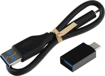 Накопитель SSD Kingston USB-C 2TB SXS1000/2000G XS1000 1.8" черный