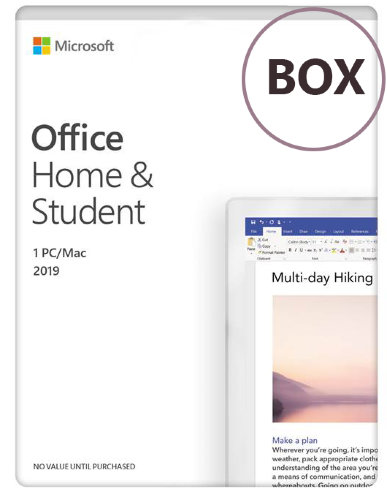 купить Microsoft Office 2019 для дома и обучения BOX 32/64 bit RU в 3aComp – интернет-магазин лицензионного программного обеспечения