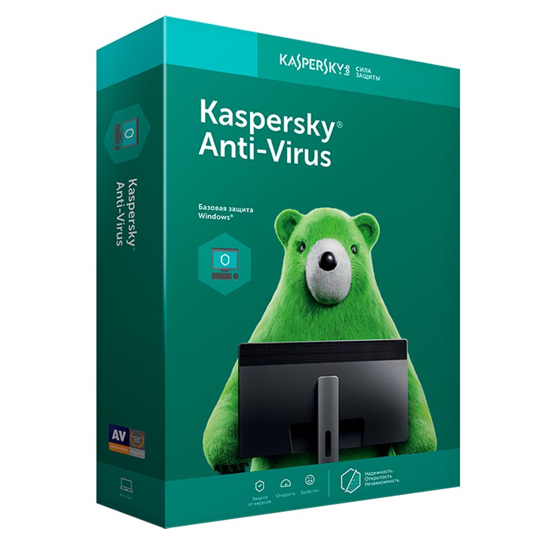 купить Kaspersky Anti-Virus, Box, 2Dt, Desktop KL1171RBBFS в 3aComp – интернет-магазин лицензионного программного обеспечения