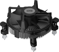 Устройство охлаждения(кулер) PcCooler R94-V2 Soc-1700/1851 серебристый/черный 4-pin 27.3dB Al 65W 158gr Ret (R94V2-XXNIXX-GL)