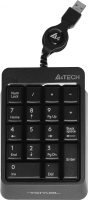 Числовой блок A4Tech Fstyler FK13 серый USB slim для ноутбука
