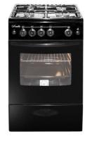 Плита Газовая Лысьва ГП 400 МС-2у черный (стеклянная крышка)