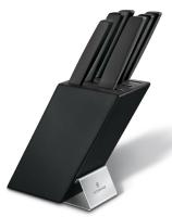 Набор ножей кухон. Victorinox Swiss Modern Cutlery Block (6.7186.63) компл.:6шт черный карт.коробка