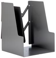 Подставка-ограничитель для книг Deli 78641-02 415х220мм серый