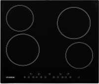 Варочная поверхность Hyundai HHE 6450 BG черный