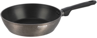 Сковорода Rondell Posh RDA-1477 круглая 28см покрытие: Xylan Plus ручка несъемная (без крышки) бронзовый