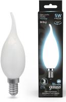 Лампа филам. Gauss Filament 5Вт цок.:E14 свеча 220B 4100K св.свеч.бел.нейт. (упак.:1шт) (104201205)