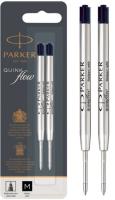 Стержень шариковый Parker QuinkFlow Z08 (CW1950372) M 1мм черные чернила блистер (2шт)
