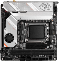 Материнская плата MSI MPG B650I EDGE WIFI SocketAM5 AMD B650 2xDDR5 mini-ITX AC`97 8ch(7.1) 2.5Gg RA