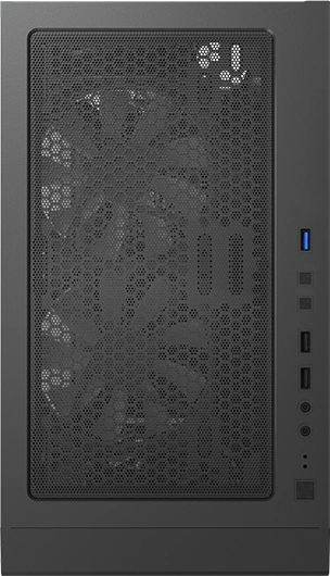 Корпус Montech X3 Mesh черный без БП ATX 3x120mm 2xUSB2.0 1xUSB3.0 audio bott PSU