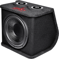 Сабвуфер автомобильный Ural АС-У12А СЕРЫЙ 300Вт активный (30см/12")