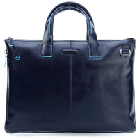 Сумка для ноутбука Piquadro Blue Square CA4021B2/BLU2 синий натур.кожа