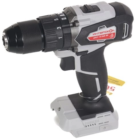 Дрель-шуруповерт Интерскол ДАУ-13/36В 50 аккум. патрон:быстрозажимной (850.0.0.70)