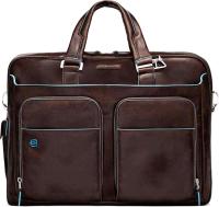 Сумка Piquadro Blue Square CA2765B2/MO коричневый натур.кожа