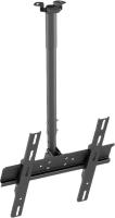 Кронштейн для телевизора Holder PR-101-B черный 32"-65" макс.60кг потолочный фиксированный