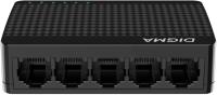 Коммутатор Digma DSW-305FE (L2) 5x100Мбит/с неуправляемый